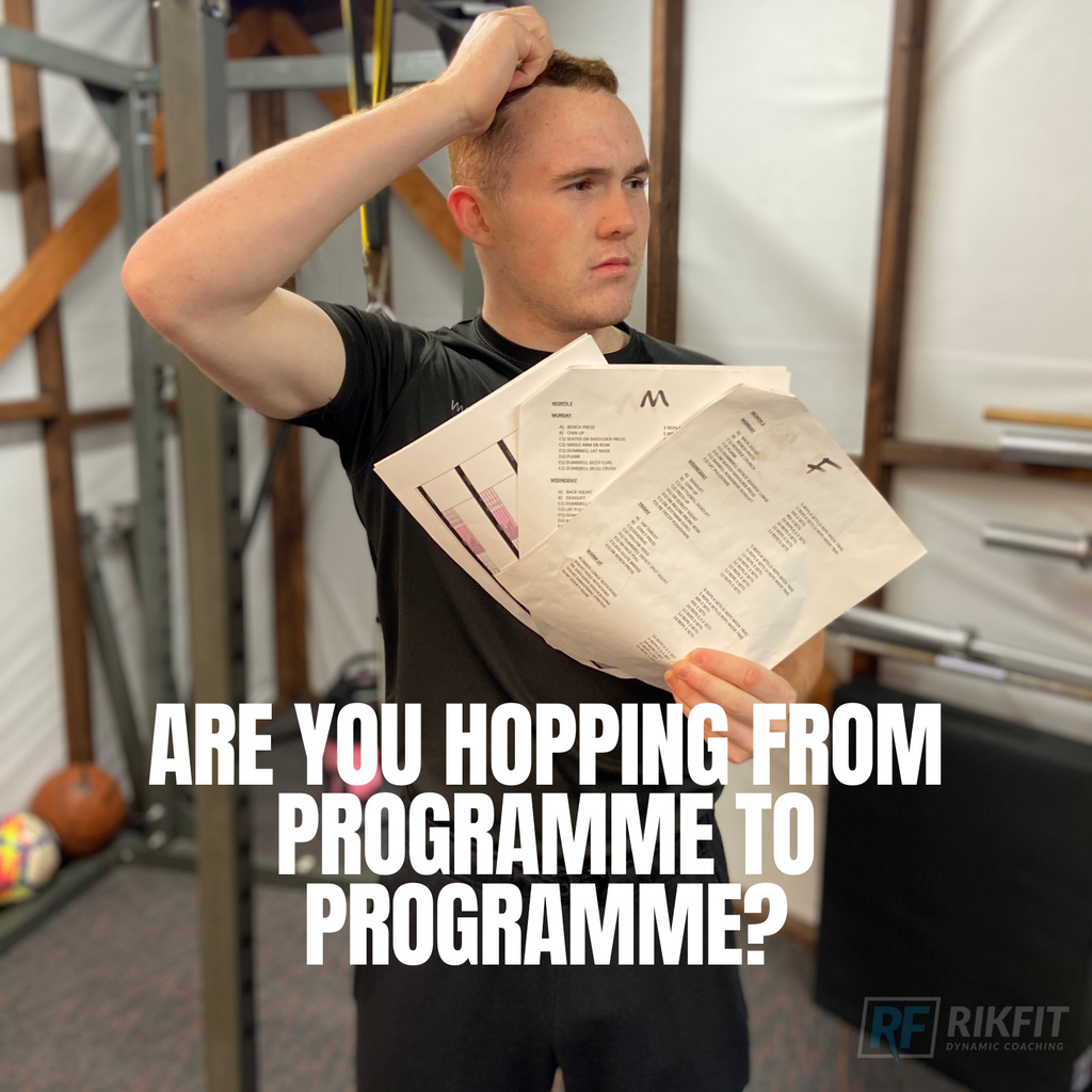 Are you hopping from programme to programme?
