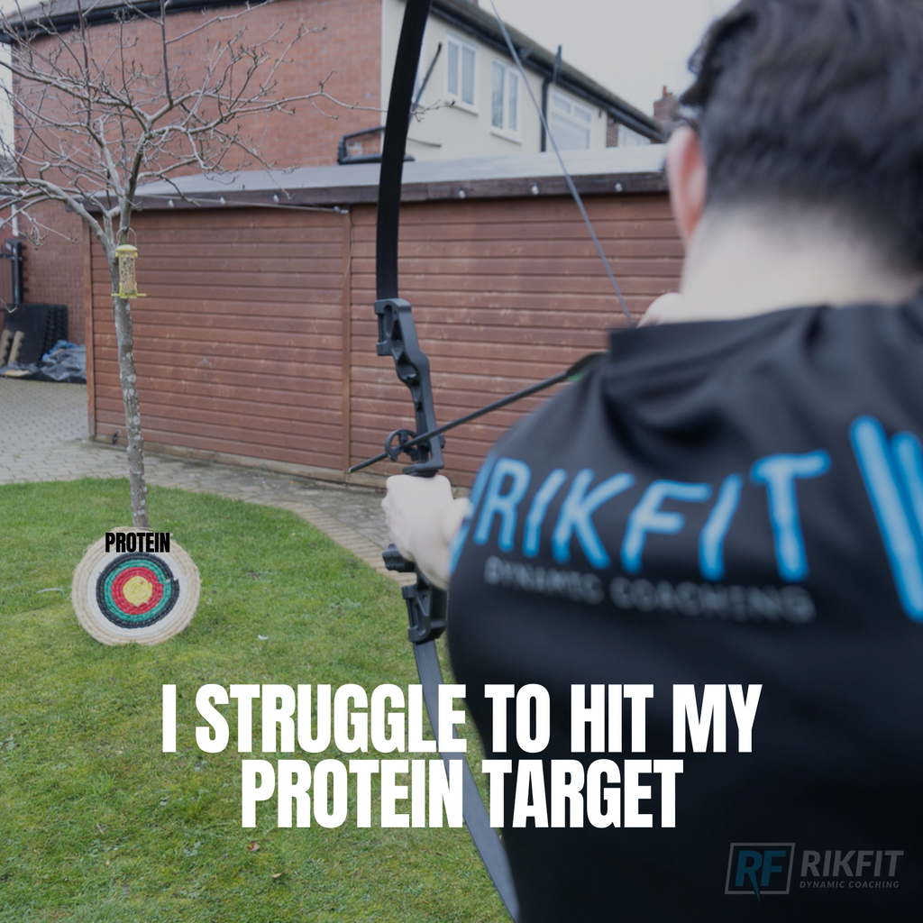 I struggle to hit my protein target!