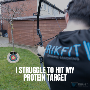 I struggle to hit my protein target!