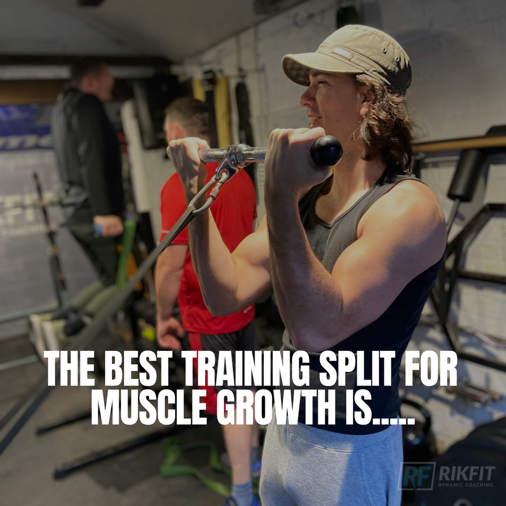 THE BEST TRAINING SPLIT FOR MUSCLE GROWTH IS…
