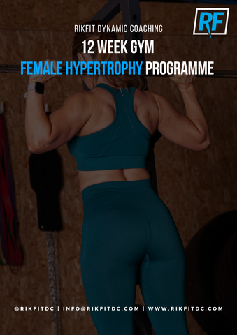 12 Week Gym Female Hypertrophy Programme